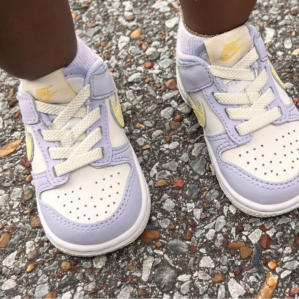 Baby Dunks 4C only worn once, perfect condition